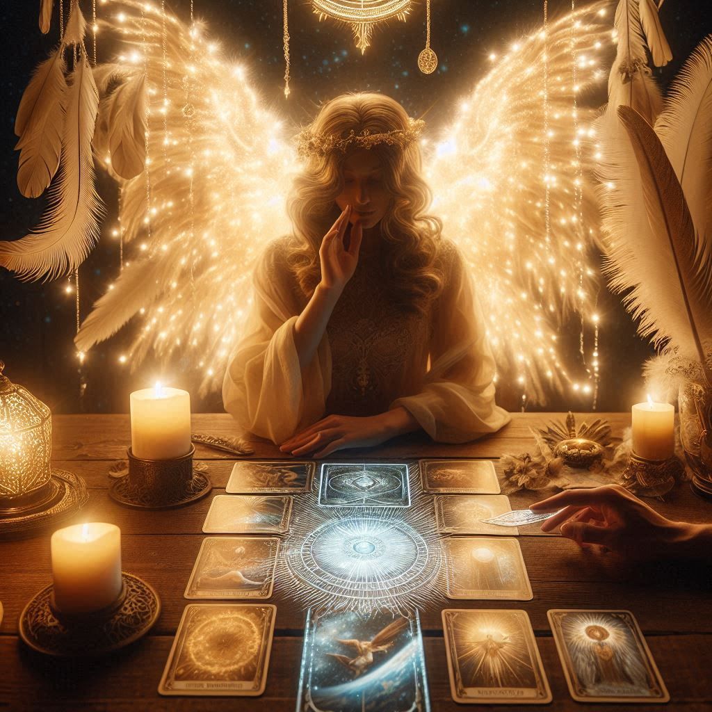 Angels are always with us to guide us through tarot reading and give synergy to our lives. 