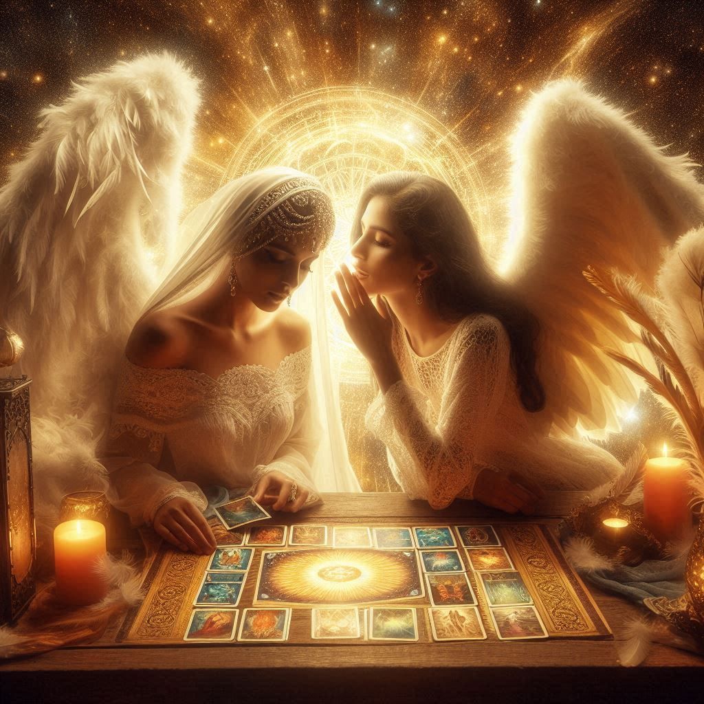 Angelic Guid Bridging Realms: The Intersection of Tarot and Angelic Guidance