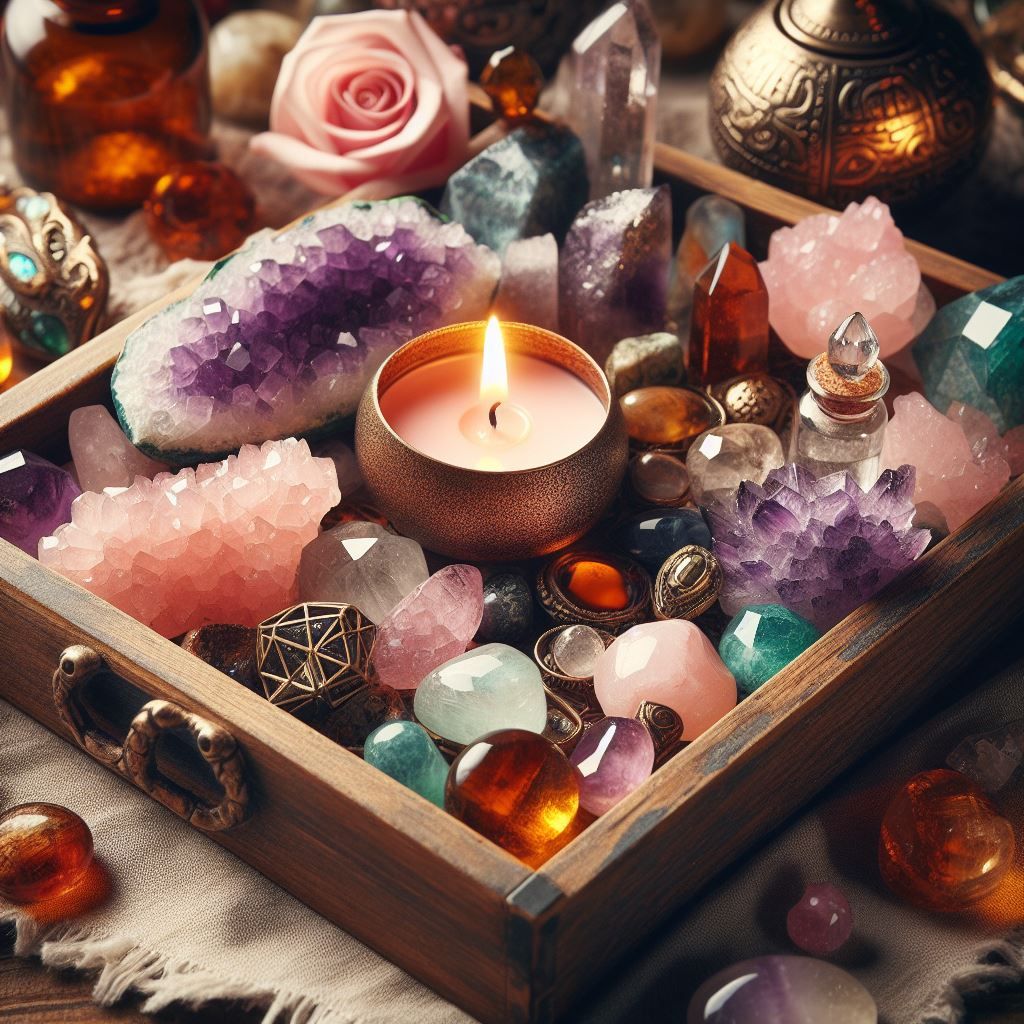 Crystalline Connections: Amplifying Angel Healing with Gemstones