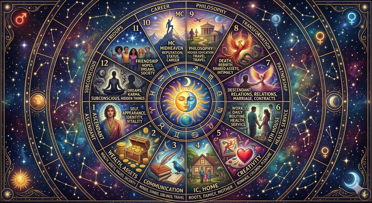 How To Calculate Bhava Bala in Vedic Astrology?