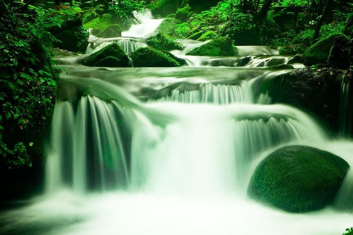 The sound of water such as rivers or waterfalls is used by many practitioners to cure health problems. 